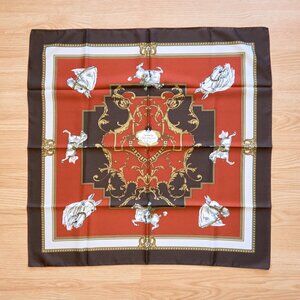 Vintage Striessnig Vienna Architecture Pattern Head Scarf, Headband Women